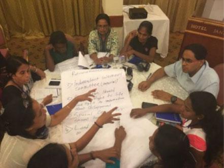 Gender advocates brainstorm ideas for Constitutional reform.